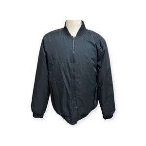 Zakbrand XL Men's Black Bomber Jacket